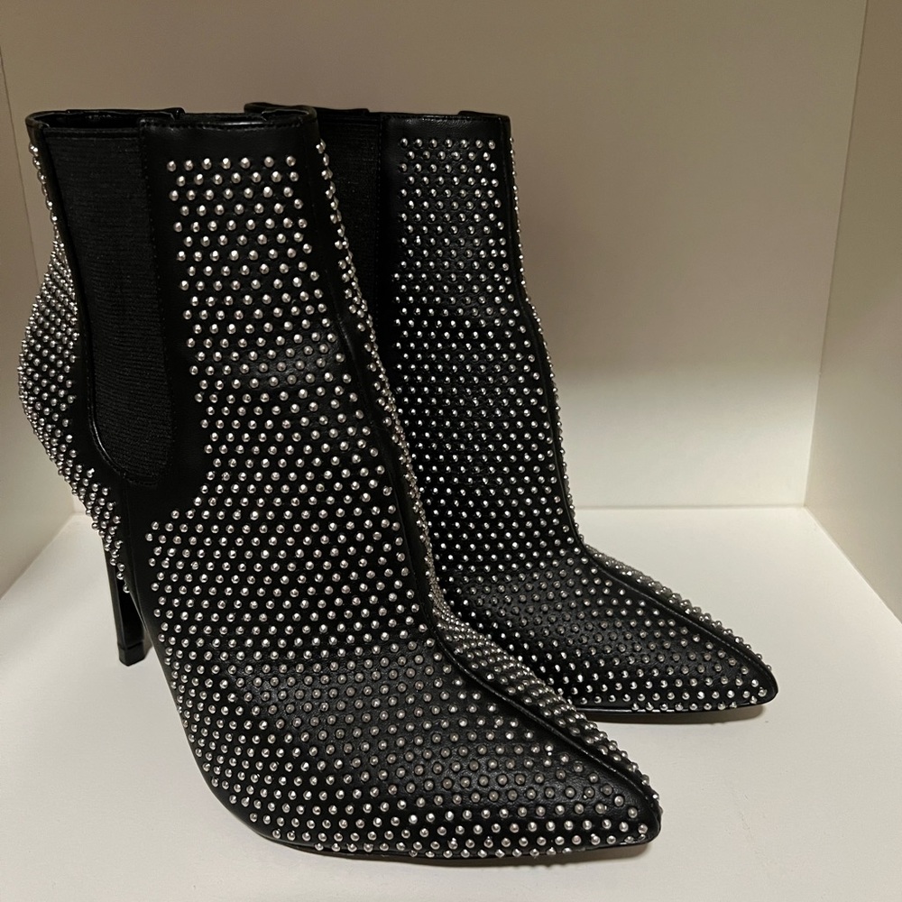 Zara studded ankle boots
